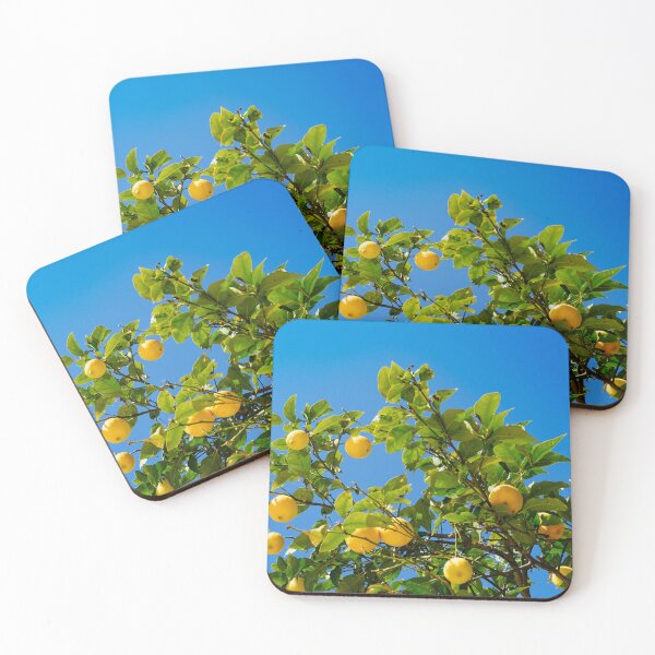 Item preview, Summer Lemon Tree, Blue Sky  designed and sold by newburyboutique.