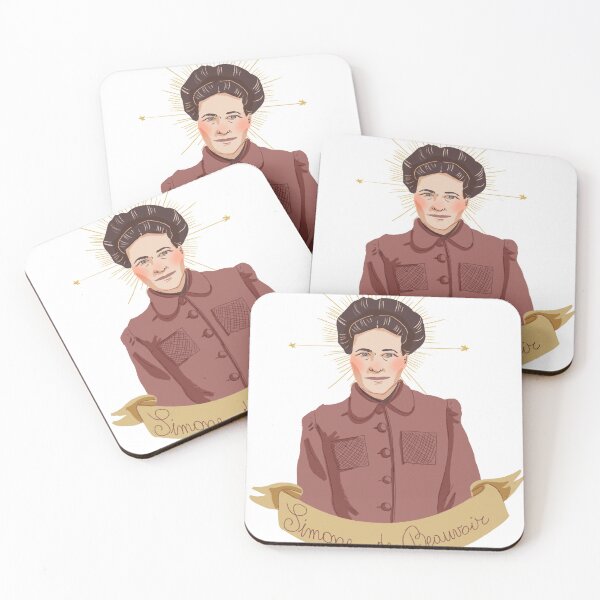 Item preview, Simone de Beauvoir designed and sold by aetnensis.