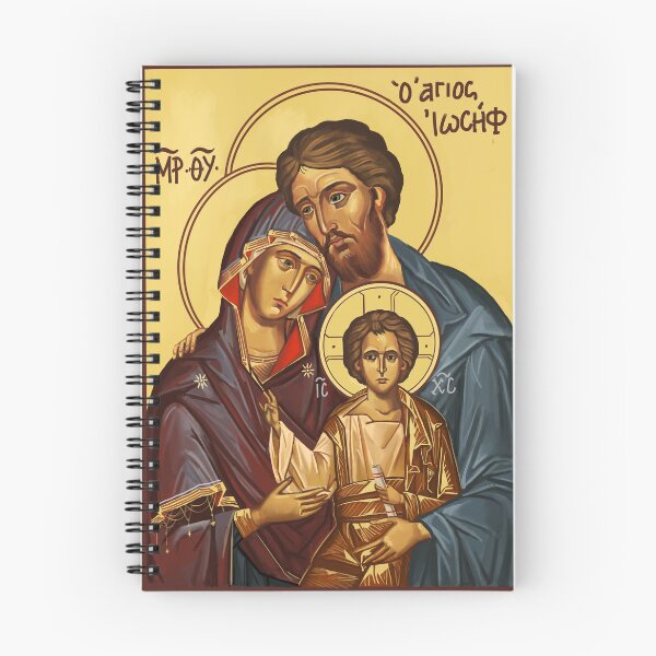 Item preview, Holy Family Icon (print) designed and sold by WesternArtistry.
