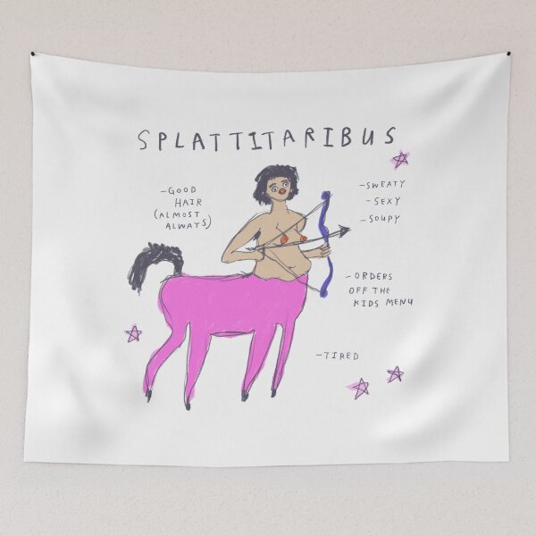 Item preview, Splattiaribus the Sweaty Sexy Soupy Stag - Horrorscoops Asstrology designed and sold by HorrorScoops.