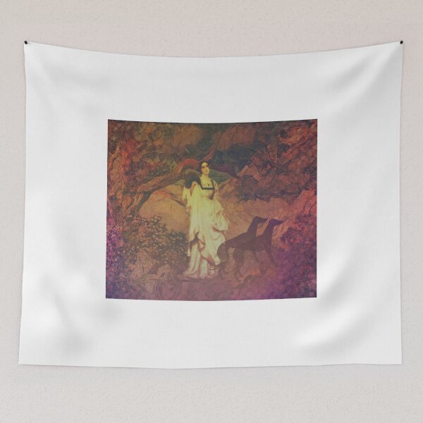 Item preview, Forest of the Enchanted Greyhounds designed and sold by Lisa Marie Mercer.