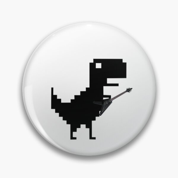 Item preview, Rock 8 - bit dino designed and sold by Cloud7Stickers ..
