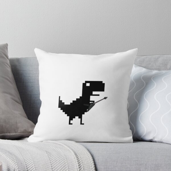 Aperçu de l'œuvre Rocher 8 - bit dino créée et vendue par Cloud7Stickers ..