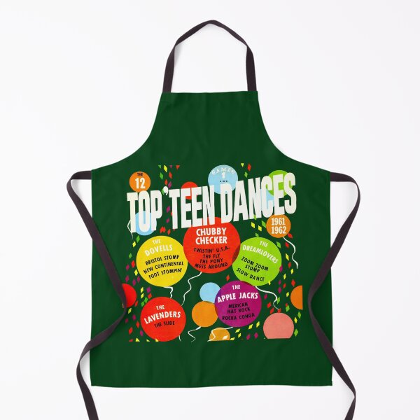 Item preview, THE 12 TOP TEEN DANCES - RECORD SLEEVE designed and sold by ThrowbackAds.