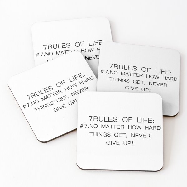 Item preview, 7RULES OF LIFE 7B designed and sold by Megaalinz.