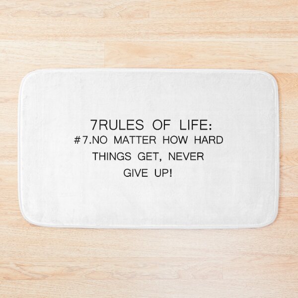 Item preview, 7RULES OF LIFE 7B designed and sold by Megaalinz.