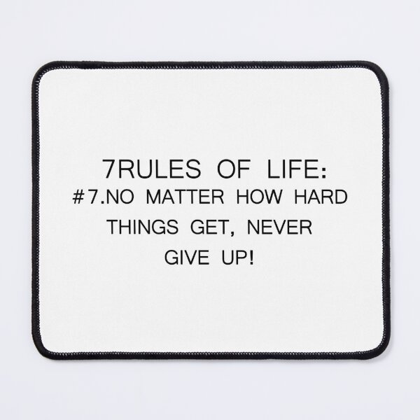 Item preview, 7RULES OF LIFE 7B designed and sold by Megaalinz.