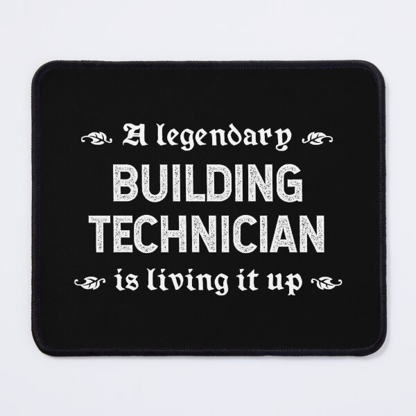 Item preview, A Legendary Building Technician Is Living It Up designed and sold by TimespunThreads.