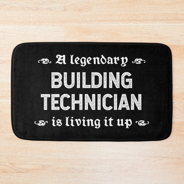 Item preview, A Legendary Building Technician Is Living It Up designed and sold by TimespunThreads.