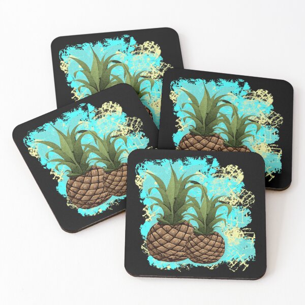 Item preview, Pineapple motif, great fruit graphics, popular kitchen decoration designed and sold by Kirei-Lily.