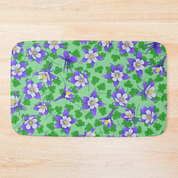Item preview, Rocky Mountain Columbine Pattern designed and sold by Zia Frazier.
