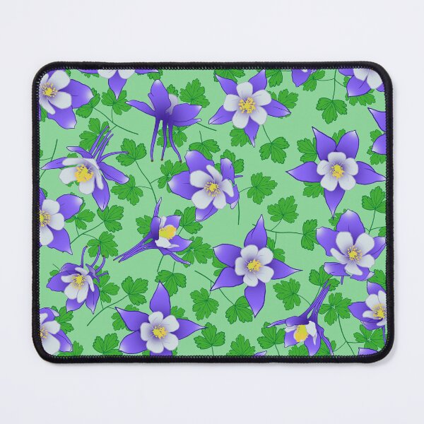 Item preview, Rocky Mountain Columbine Pattern designed and sold by Zia Frazier.