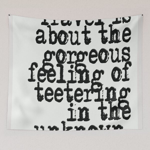 Item preview, Anthony Bourdain art quote Print unique  designed and sold by NakomSird.