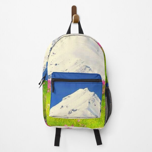 Item preview, Nature pink tree and white mountain designed and sold by MAYSO999.