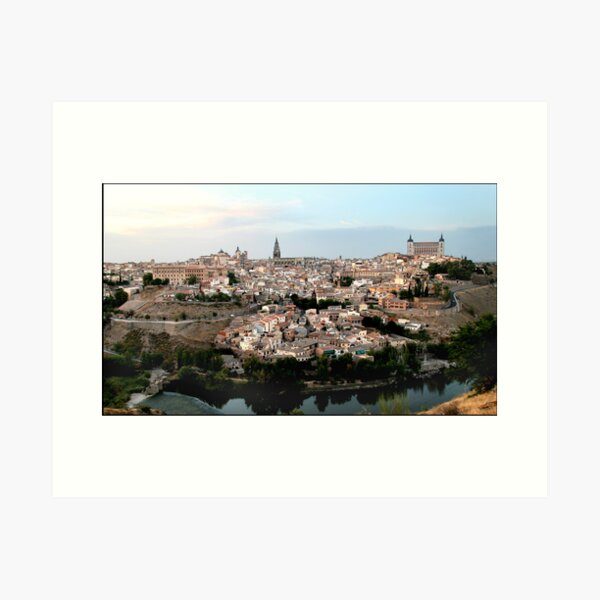 The Spanish City of Toledo Art Print