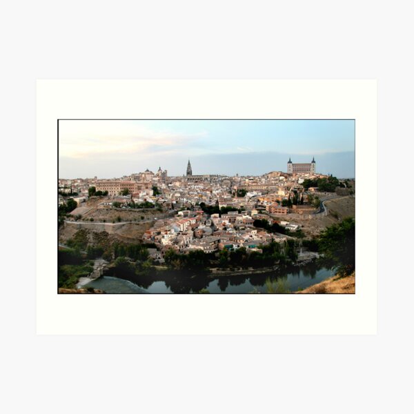 The Spanish City of Toledo Art Print