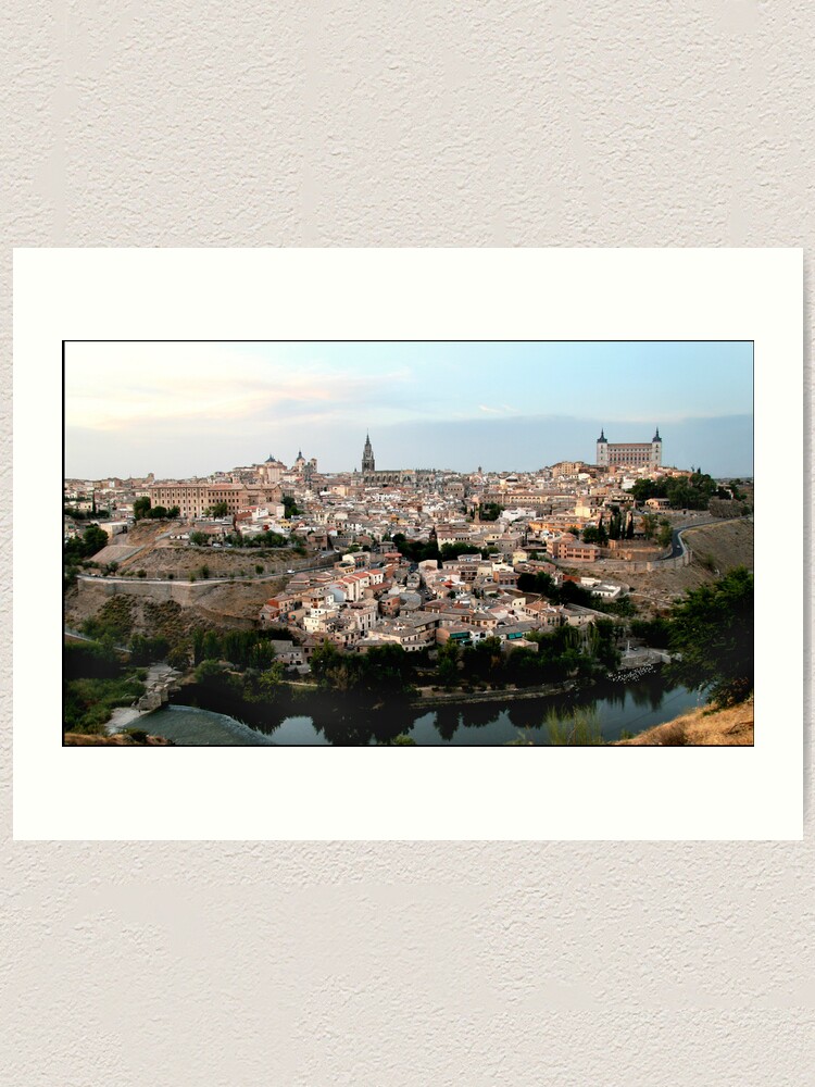 Alternate view of The Spanish City of Toledo Art Print