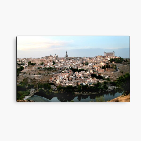 The Spanish City of Toledo Canvas Print