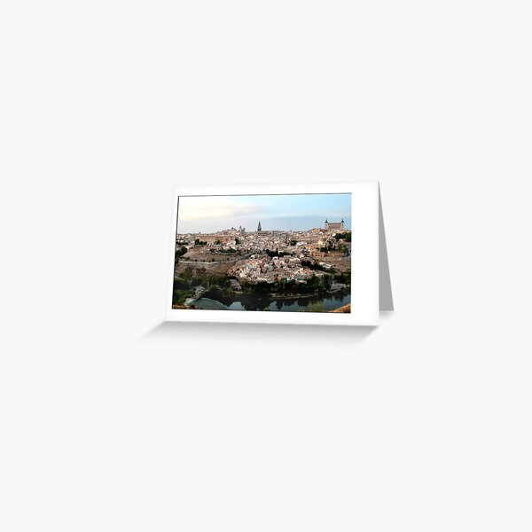 The Spanish City of Toledo Greeting Card