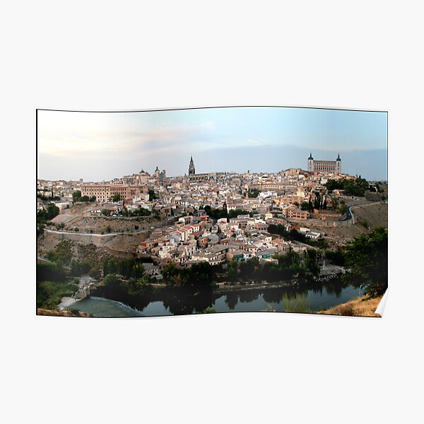 The Spanish City of Toledo Poster