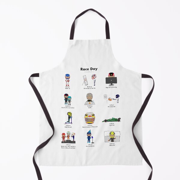 Item preview, Day in the Life of an F1 Driver - DoodleAndDrive designed and sold by DoodleAndDrive.