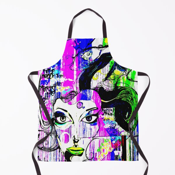 Item preview, Lady of Graffiti Street Art designed and sold by ArtbySBS.