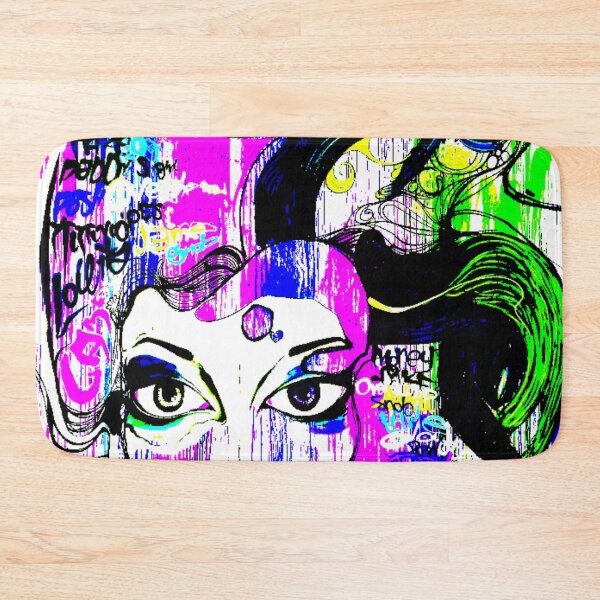 Item preview, Lady of Graffiti Street Art designed and sold by ArtbySBS.