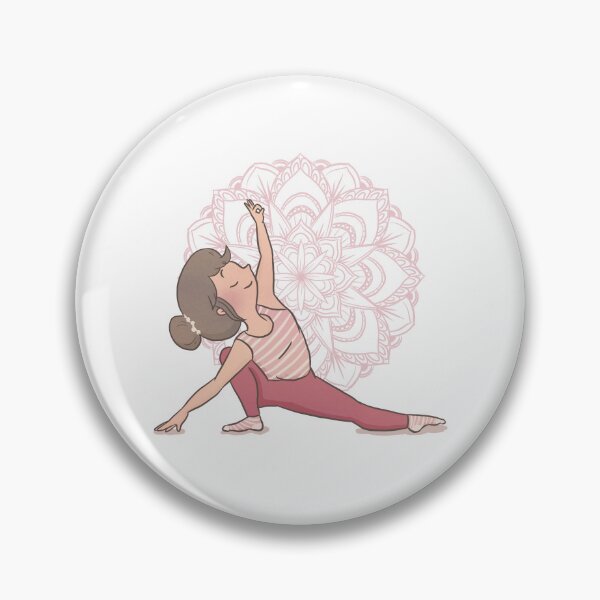 Item preview, Yoga Girl - Side Lunge designed and sold by Rita Cuppari.