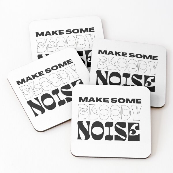 Item preview, Make Some Bloody Noise - Vintage Text designed and sold by The-Funny-Shop.