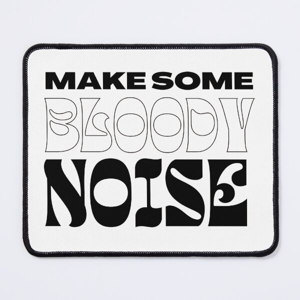 Item preview, Make Some Bloody Noise - Vintage Text designed and sold by The-Funny-Shop.