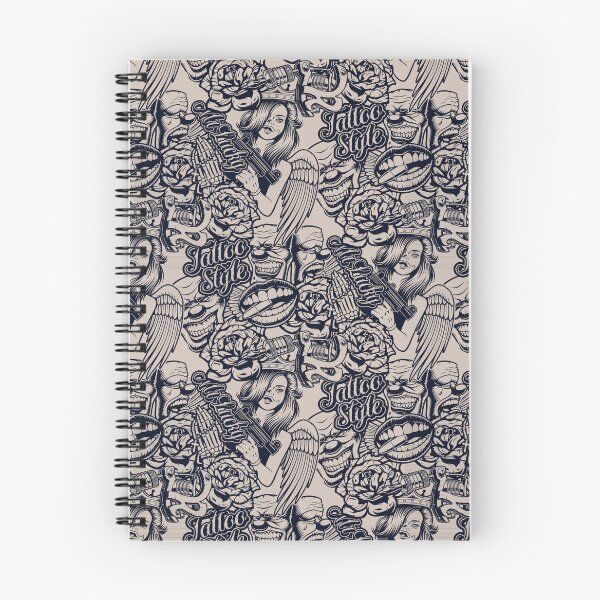 Item preview, Tattoo Style Pattern Design | Tattoo style pattern | Funky Pattern designed and sold by skidio.
