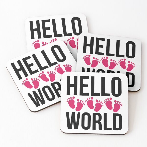 Item preview, Hello World New Baby Baby Shine Mothers Day gift apparel designed and sold by DesignByHeartUK.