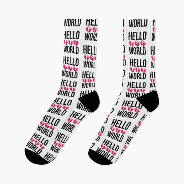 Item preview, Hello World New Baby Baby Shine Mothers Day gift apparel designed and sold by DesignByHeartUK.