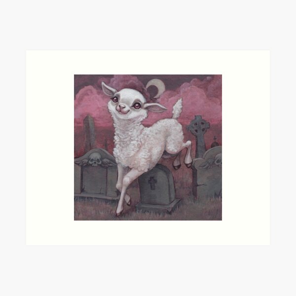 Item preview, Someone is Frolicking Over My Grave designed and sold by Jenny Fontana.
