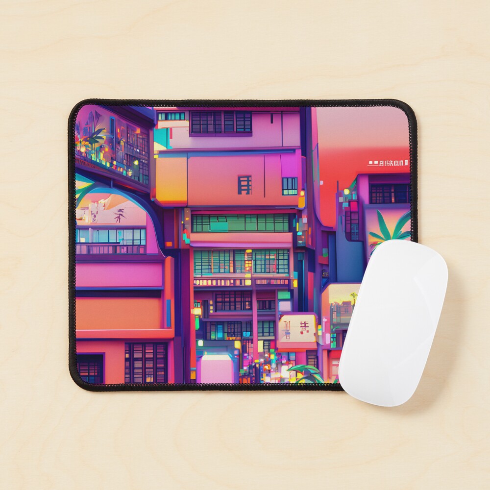 Palm City Mouse Pad for Sale by holosomnia