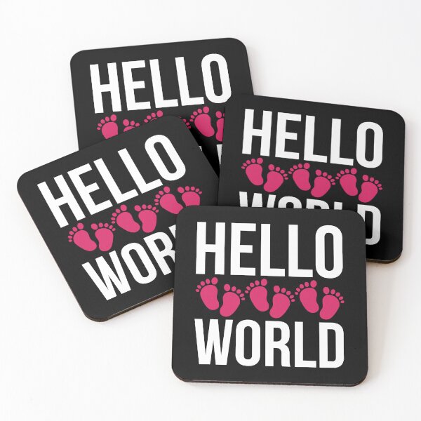 Item preview, Hello World New Baby Baby Shine Mothers Day gift apparel designed and sold by DesignByHeartUK.
