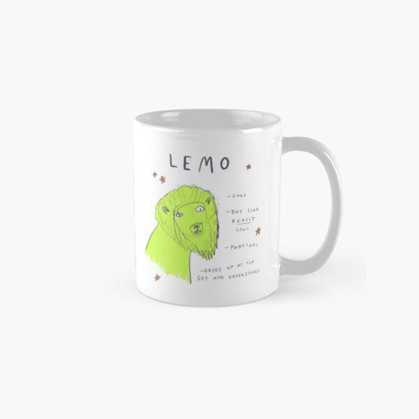 Item preview, Lemo the Very Cool Lion - Horror Scoops Asstrology designed and sold by HorrorScoops.