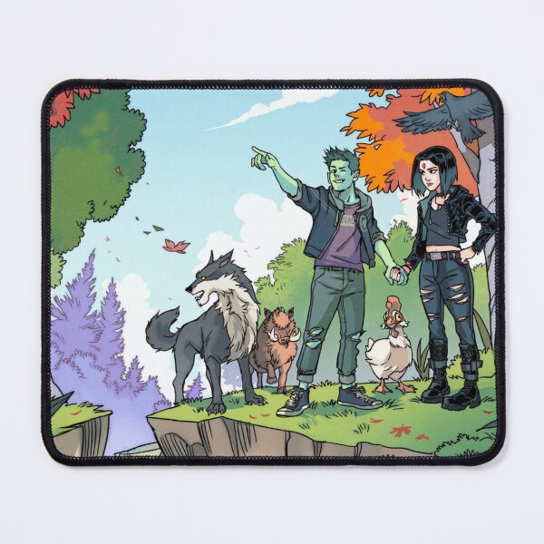 Item preview, Beast boy and raven designed and sold by Parzival1563.
