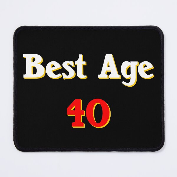 Item preview, best age 40 saying shirts designed and sold by Kirei-Lily.