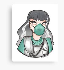 zed Canvas Print