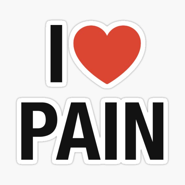 Item preview, I love Pain designed and sold by subconfusion.