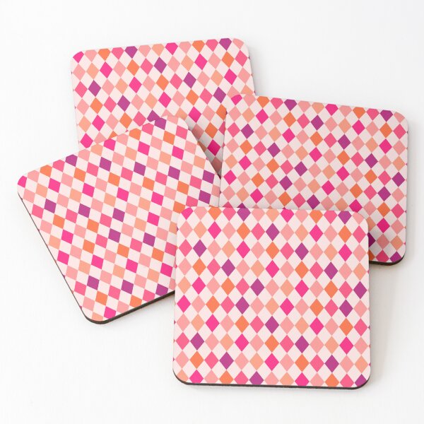 Item preview, Tiny Diamonds Rhombus Multicolor Pattern designed and sold by antevasinart.