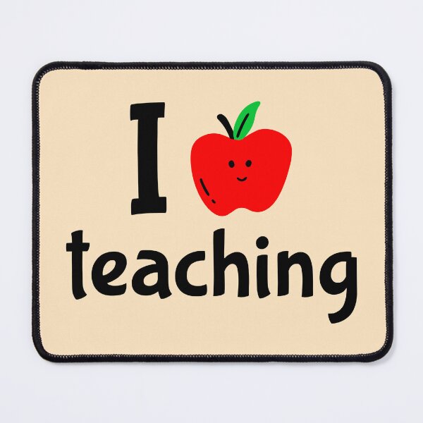 Item preview, I love teaching! designed and sold by Popecm.