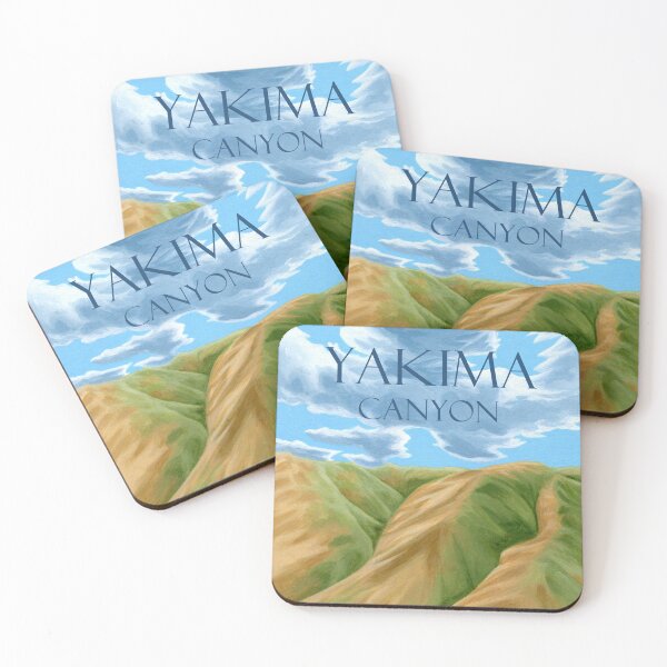 Item preview, Yakima Canyon Poster Style designed and sold by Bonnieokapi.