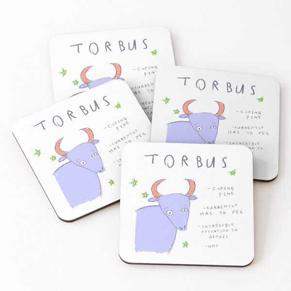 Item preview, Torbus the Hot and Coping Bull - HorrorScoops Asstrology designed and sold by HorrorScoops.