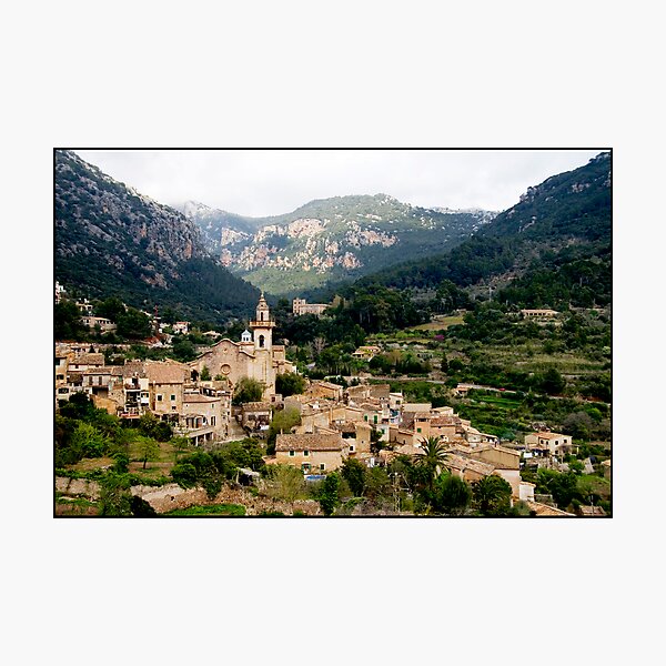 Spanish town of Valdemossa in Mallorca Photographic Print