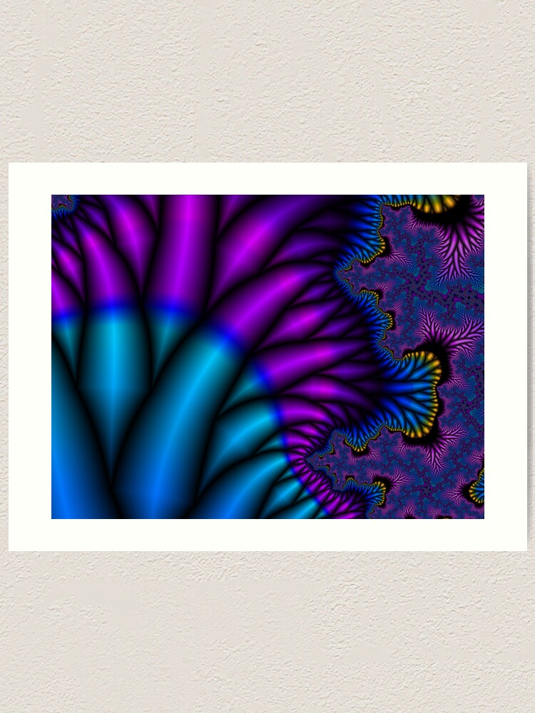 Alternate view of Peacock Feathers Art Print