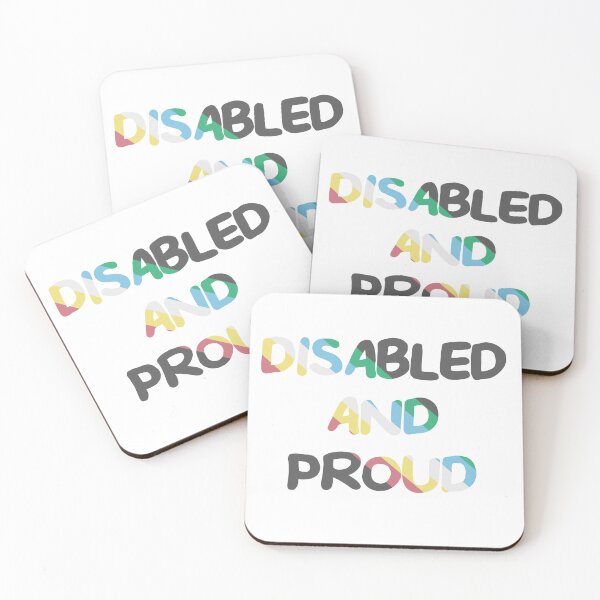 Item preview, Disabled and Proud designed and sold by Becky-Marie.