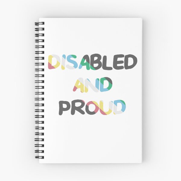 Item preview, Disabled and Proud designed and sold by Becky-Marie.