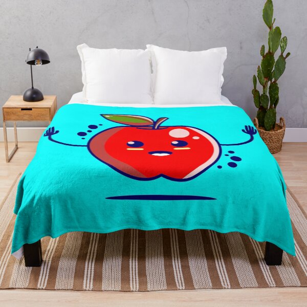 Item preview, cute apple illustration designed and sold by lukmanyasin.